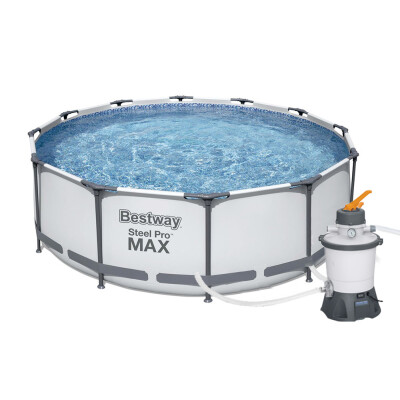 Bazén Steel Pro Max 3,66 x 1 m s pískovou filtrací Standard Plus