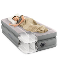 Intex Nafukovací postel Air Bed Prime Comfort Twin s vestavěným kompresorem