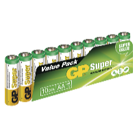 GP Batteries Alkalická baterie GP 1,5V AA 10 ks