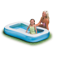Intex Dětský obdélníkový bazén 166 x 100 x 25 cm
