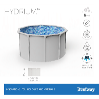 Bestway Bazén s pevnou stěnou 3,6 x 1,2 m