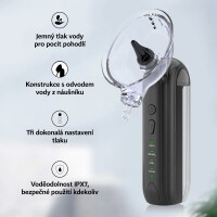 Wellife Elektrický čistič uší PURE WASH OME01 černý