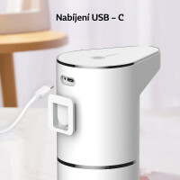 HomeLife Automatický dávkovač mýdla v pěně dobíjecí 350 ml AS127