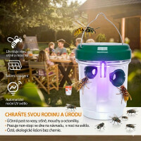 Garden King Solární lapač hmyzu LumiNox SD-SL2028