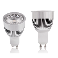 Platinium LED bodová žárovka GU10, 5W, teplá bílá