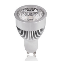 Platinium LED bodová žárovka GU10, 5W, teplá bílá