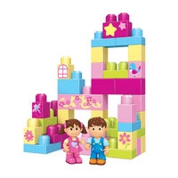 Kids World Logická stavebnice LOGIS pro holky 42 ks