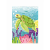 Concorde Malování podle čísel - Mořská želva