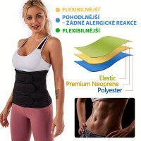 Wellife Zeštíhlující neoprenový pás BODY SLIM