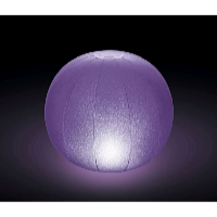 Intex Plovoucí nafukovací míč s LED osvětlením 23 cm