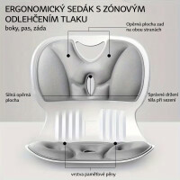 Wellife Bederní podložka MEMORY LUMBARFLEX