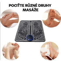Wellife Masážní podložka chodidel EMS FOOT