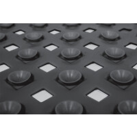 HomeLife Protiskluzová podložka 88 x 40 cm, šedá