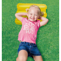 Bestway Cestovní nafukovací polštářek 38 x 25 cm žlutá