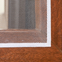 HomeLife Okenní síť proti hmyzu 130x150cm, bílá 