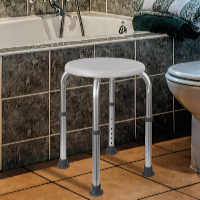 HomeLife Koupelnová stolička výškově stavitelná