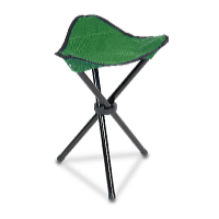 Garden King Skládací stolička trojnožka zelená