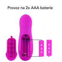 Wellife Tlaková pomůcka W-INTIMIZÉR ZK001, fialová 