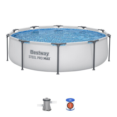 Bestway Bazén Steel Pro Max 3,05 x 0,76 m s kartušovou filtrací
