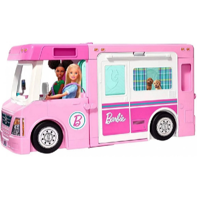Barbie karavan snů 3v1 Super Camper GHL93