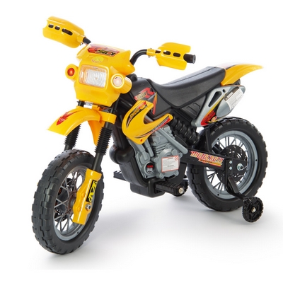 Kids World Dětská motorka Enduro žlutá