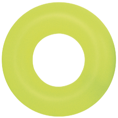 Nafukovací kruh Fluorescent 91 cm zelený