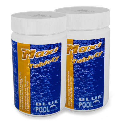 Bazénové chlor maxi tablety 2 x 1 kg