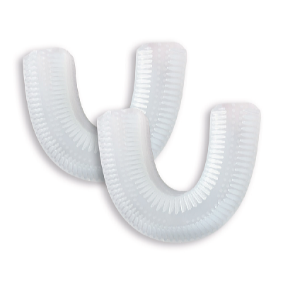Wellife Náhradní silikonový kartáček ve tvaru U sada 2 ks
