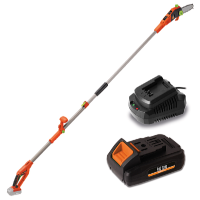 Profi Tools AKU teleskopická prořezávací pila M0L-KT01-18 + AKU baterie 20V 2Ah + Rychlonabíječka