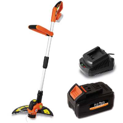 Profi Tools AKU strunová sekačka N0D-KT01-18 + AKU baterie 20V 4Ah + Rychlonabíječka 