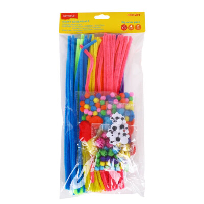 Keyroad Tvořivá sada - bambulky, drátky a oči