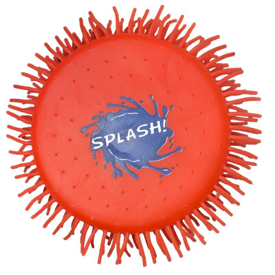 Kids World Létající vodní FRISBEE SPLASH červená
