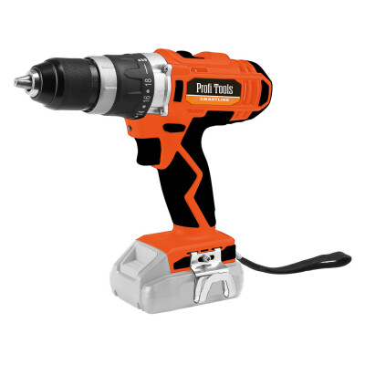 Profi Tools AKU příklepová vrtačka / šroubovák J0Z-KT04-18 (bez aku)