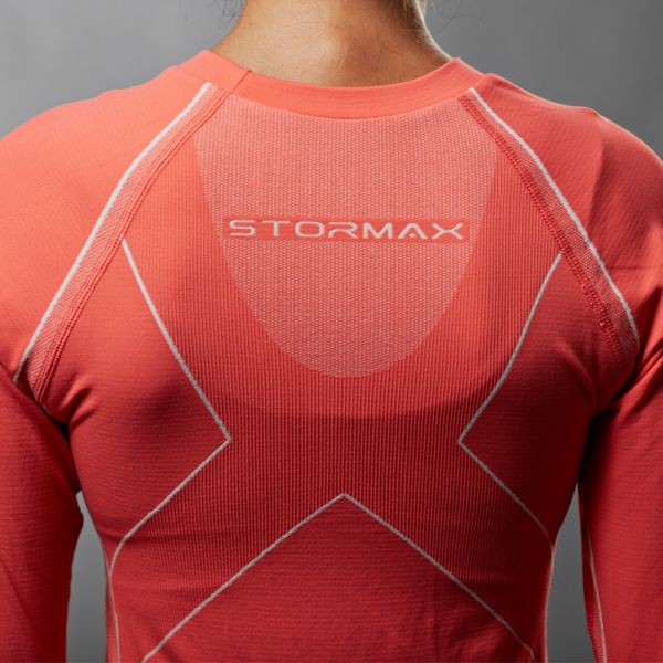 Stormax Dámské funkční triko dlouhý rukáv M losos