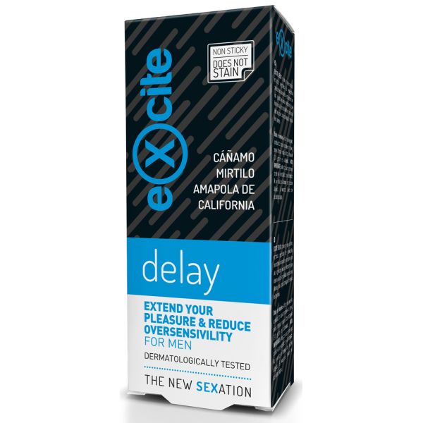 Diet Esthetic Gel pro oddálení ejakulace Excite Man Delay 15 ml
