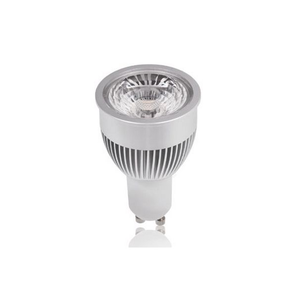 Platinium LED bodová žárovka GU10, 5W, teplá bílá