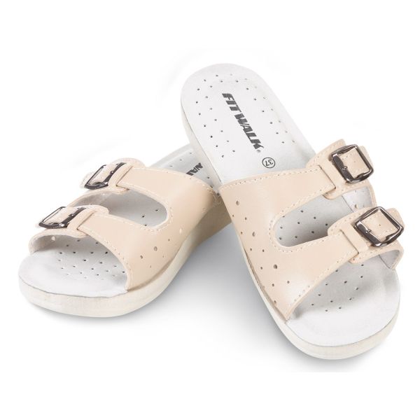 Fit Walk Dámské pantofle béžová 37