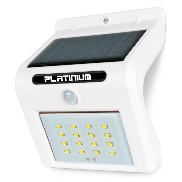 Platinium Nástěnné solární LED světlo s detektorem pohybu