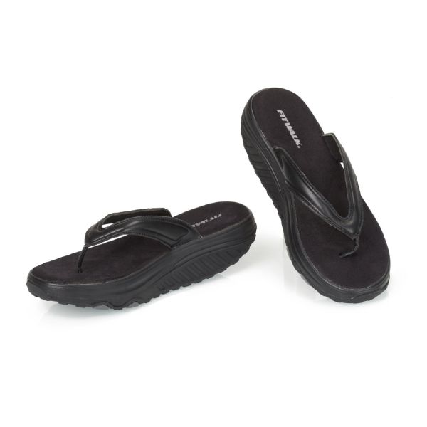 Fit Walk Zeštíhlující sandály FLIP-FLOP černé 38